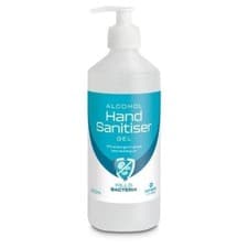 Image of Pack of 3 Drywite 70%+ Alcohol Hand Sanitiser Gel 500ml