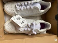 Image of ADIDAS FORUM BOLD CRYSTALS TRAINERS IN WHITE: SIZE 7 WOMEN