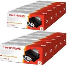 Image of 10 x Black Laser Toner Cartridge Compatible with Ricoh 407166
