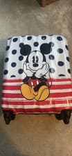 Image of American Tourister Disney Micky Mouse 4-Wheel Spinner Cabin Case Luggage Bag 36
