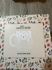 Image of Sass & Belle "Olivia Owl" Cute Animal Nature Wildlife Tea/Coffee Mug / Cup BNIB