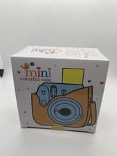 Image of Camera Case Fujifilm Mini Instax Square SQ6 With Strap PU Leather Blush Gold