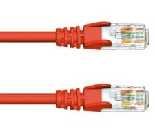 Image of 2M CAT 6a 10Gb S-FTP LSZH PATCH CABLE - RED