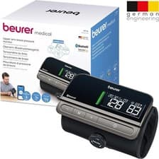Image of Beurer BM81 easyLock Upper Arm Blood Pressure Monitor Bluetooth App Connect
