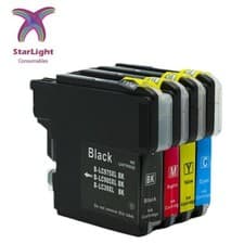 Image of 4 Compatible Ink Cartridge LC985 For Brother DCP-J125 DCP-J315W MFC-J415W J410