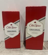 Image of Old Spice Original 150ml and 100ml Men's Aftershave Lotion New and Unused
