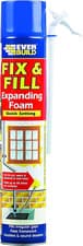 Image of Everbuild Fix and Fill Quick Setting Expanding Foam, 750 Ml, Beige