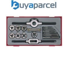 Image of Teng TC30 TTTD17 Rethreading Tap & Die Set, 17 Piece TENTTTD17