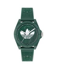 Image of Adidas Originals Green Unisexs Analogue Watch Project Four AOST25034