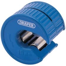 Image of Draper Automatic Pipe Cutter For Copper & Plastic Pipes In Confined Areas 15mm