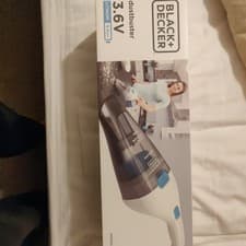 Image of Black and Decker NVC115JL 3.6v Cordless Dustbuster Hand Vacuum 1 x 1.5ah Integra