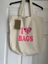 Image of Accessorize 100% Cotton Tote Bag - H40 X W41.5cm Approx. New With Tags