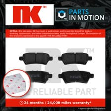Image of Brake Pads Set fits NISSAN PATHFINDER R51 2.5D Rear 05 to 14 NK 44060EA090 New