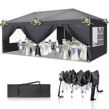 Image of New 2x2m/3x3m/3X6m Pop up Gazebo Garden Marquee Party Tent Outdoor Sun Canopy UK