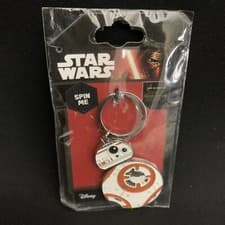 Image of Star Wars BB-8 Licensed metal keyring keychain gift present - New