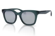 Image of Superdry Sunglasses Women's SDS-5008 107 Green Crystal/Silver Mirror