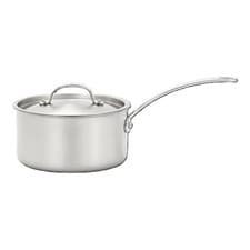 Image of STELLAR ECLIPSE STAINLESS STEEL MATT FINISH 18CM SAUCEPAN 2 LITRE