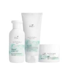 Image of Wella Nutricurls Shampoo For Waves 250ml Conditioner 200ml Mask 150ml