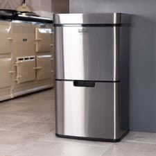 Image of Charles Bentley Triple Compartment 62L Sensor Bin