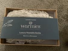 Image of Warmies Luxury Heatable Bottle Microwavable Lavender Scented