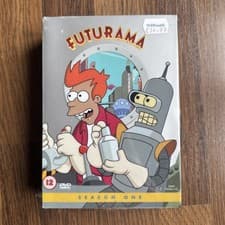 Image of Futurama - Series 1 - Complete (DVD, 2002) Matt Groening R2 Sealed Box set 