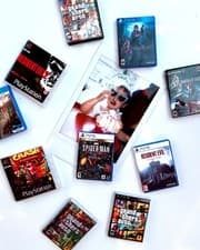 Image of Mini PS4 Game Fridge Magnet | ANY Game You Like | Retro Gamers Gift