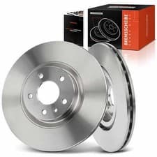 Image of A-Premium 2x 284mm Brake Discs for Fiat Alfa Romeo 147 Opel Vauxhall Combo Front