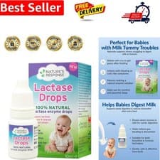 Image of Nature’s Response Lactase Drops 10ml – 100% Natural Lactase Enzyme for Babies...