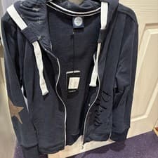 Image of Pikeur Sports Hooded Jacket Brand New Navy 44/16 With Tags