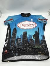 Image of Peak 1 Sports Cycling Jersey Dignity Memorial Race Day Unisex Size XL