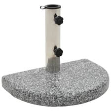 Image of Parasol Base Granite Outdoor Umbrella Holder Balcony Umbrella Stand vidaXL