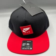 Image of Air Jordan Pro Hat Men Black Red Jumpman Nike Snap Back Cap New