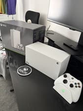 Image of *Immaculate* Xbox Series X White 1TB Digital Console + Controller dock + coaster