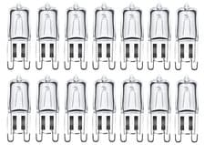 Image of G9 Heat Tolerant Halogen Light Bulbs 25W / 40W For Ovens, Packs of 2 to 20