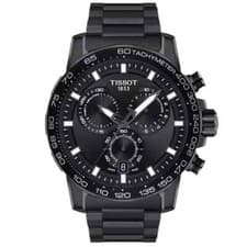 Image of Tissot T125.617.33.051.00 Supersport Chronograph PVD Black Dial Watch