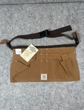 Image of Vintage Carhartt Men's Firm Duck Waist Apron Brown L/XL A09