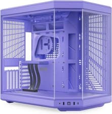 Image of Hyte Y70 Dual Chamber Mid Tower ATX Case Taro Milk (E-ATX/ATX/M-ATX/M-ITX)