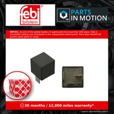 Image of Fuel Pump Relay fits AUDI A3 96 to 13 191906383C 857951253 Febi Quality New