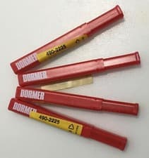 Image of 4 X DORMER 3mm HSS TWIST DRILL BITS, A110 LONG SERIES, QTY 4, NEW IN CASES