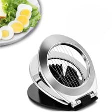 Image of Egg Slicer 3 Style Stainless Steel Multi-functional Heavy Duty Hard Boiled Eggs