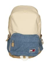 Image of Backpack TOMMY HILFIGER JEANS school work leisure cotton article AM0AM09562 tjm