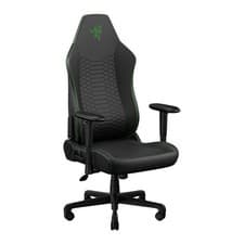 Image of Iskur V2 X NewGen Gaming Chair, Black / Green, EPU Leather, 2D Armrests, High De