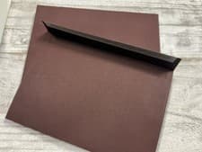 Image of 25 Dark Brown C5 Envelopes by Blake PEEL & SEAL 120gsm 162 x 229mm Half A4