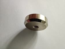 Image of 10 x Neodymium Pot Magnets 20mmx6mm –70N (7kg) 4mm int thread –High Strength