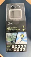 Image of Itek 1080p UHD Action Camera With Waterproof Housing and Mounting