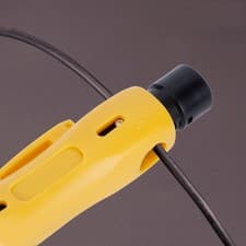 Image of HT‑323 Wire Stripper For RG59/6/7/11 Adjustable Coaxial Cable Stripping Tools
