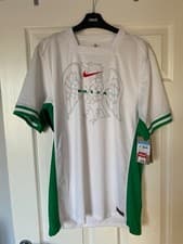 Image of Men's 2021 Nigeria Football Shirt Size M BNWT RRP £84.99 Please Read..