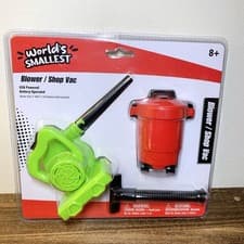 Image of Worlds Smallest Blower & Shop Vac Novelty Items New Sealed