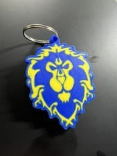 Image of World Of Warcraft: For The Alliance! Keyring