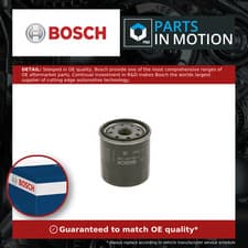 Image of Oil Filter fits CITROEN C1 1.0 2005 on Bosch 1109AZ 1109Y3 1109Y4 1611540380 New